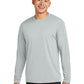 Men's Pocketless Long Sleeve Tee - ST350LS - Silver