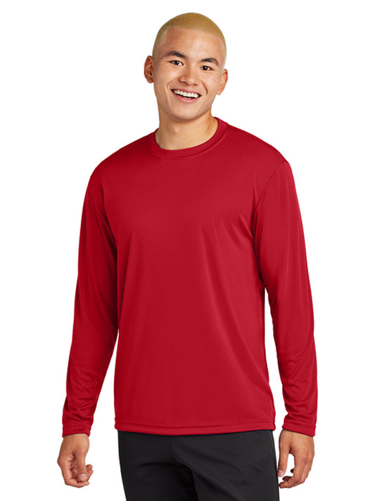 Men's Pocketless Long Sleeve Tee - ST350LS - True Red