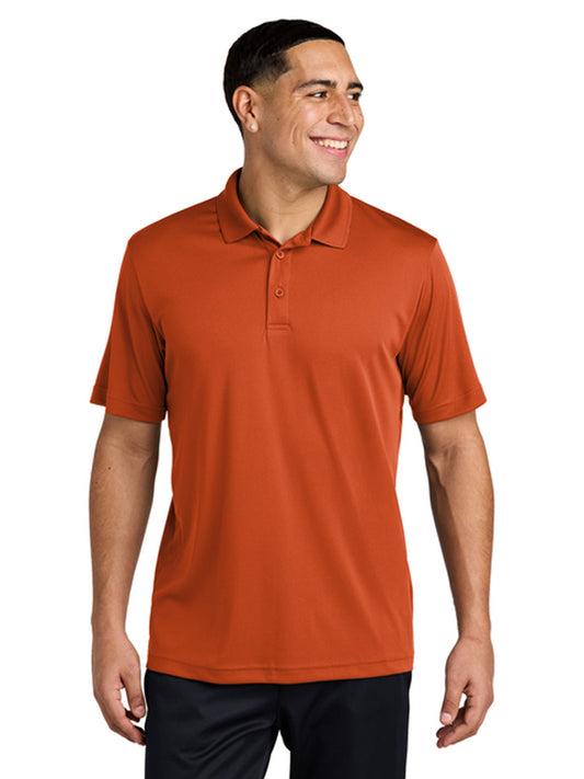 Men's PosiCharge Moisture-Wicking Polo - ST550 - Deep Orange