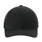 Moisture Wicking Stretch-Tek Mesh Back Cap - STC60 - Black/ Black