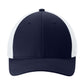 Moisture Wicking Stretch-Tek Mesh Back Cap - STC60 - True Navy/ White