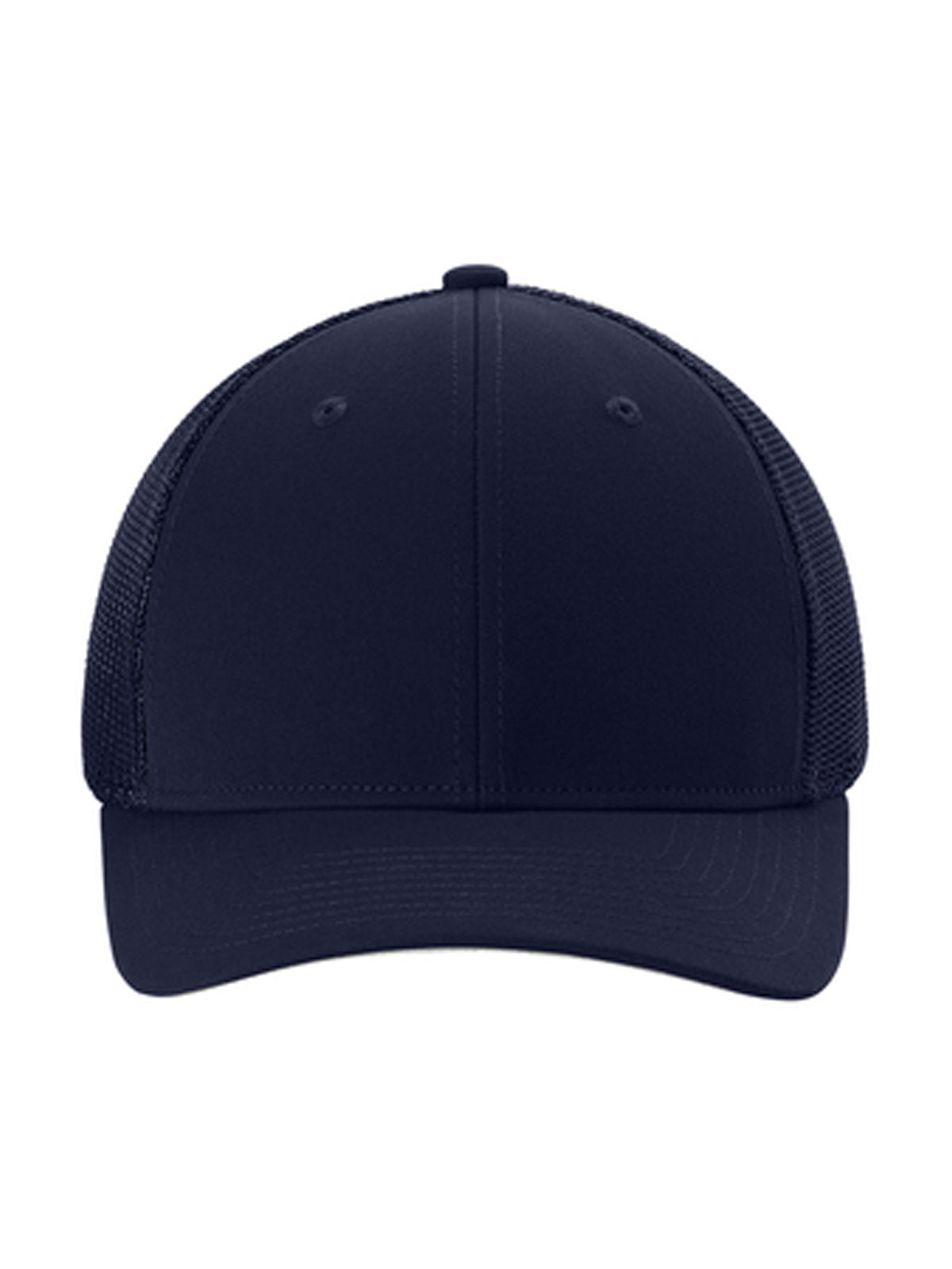 Moisture Wicking Stretch-Tek Mesh Back Cap - STC60 - True Navy/ True Navy