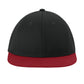 Moisture Wicking Pro-Cut Stretch-Tek Cap - STC64 - Black/ Deep Red/ Black