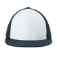 Moisture Wicking Pro-Cut Stretch-Tek Cap - STC64 - White/ True Navy/ True Navy