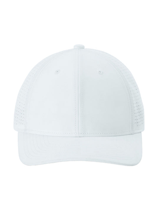 Moisture Wicking Pro-Cut Adjustable Cap - STC65 - White