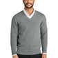 Men's Pocketless V-Neck Sweater - SW2850 - Medium Heather Grey
