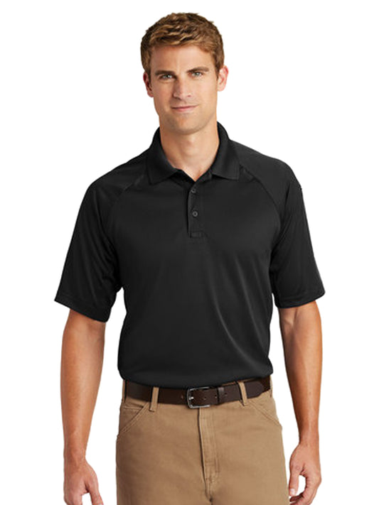 Men's 1-Pocket Tactical Polo - TLCS410 - Black