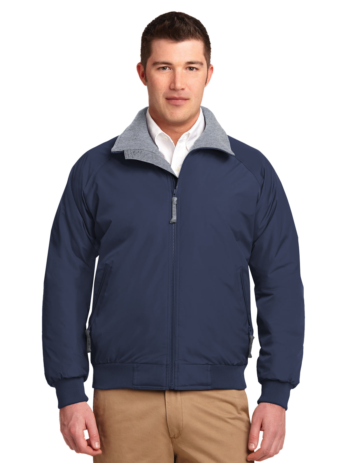 Men's Tall Challenger™ Jacket - TLJ754 - True Navy/Grey Heather