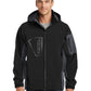 Men's Tall Waterproof Soft Shell Jacket - TLJ798 - Black/Graphite