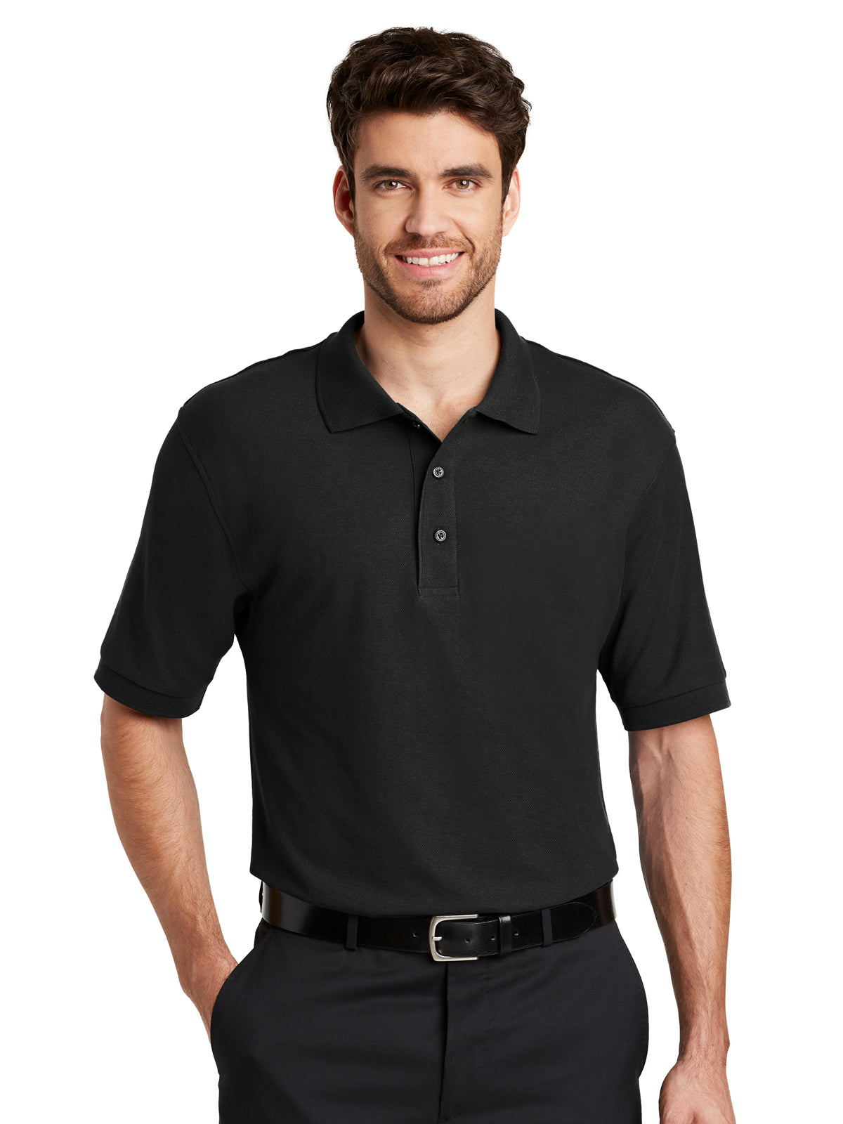 Men's Tall Silk Touch Polo Shirt