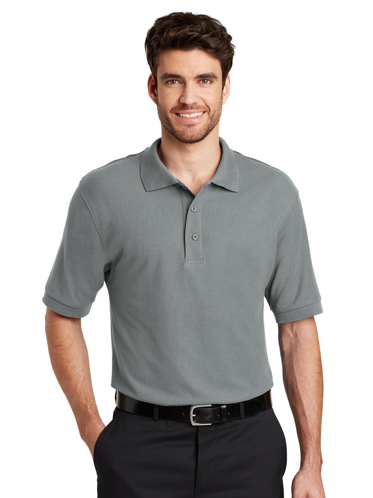 Men's Tall Silk Touch Polo Shirt