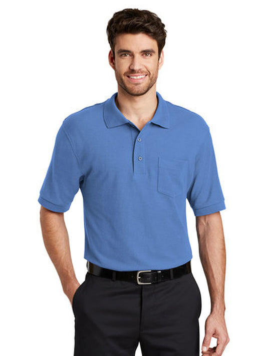 Men's Tall Silk Touch™ Polo with Pocket