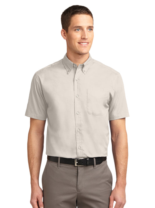 Men's Tall Short Sleeve Easy Care Shirt