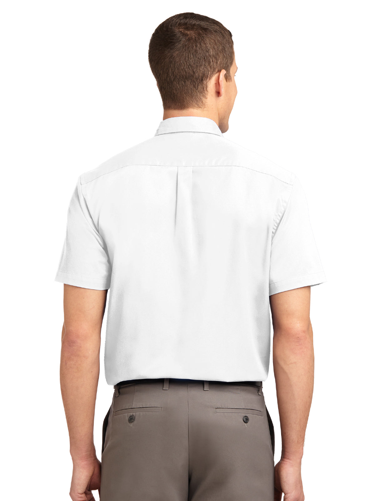 Men's Tall Short Sleeve Easy Care Shirt