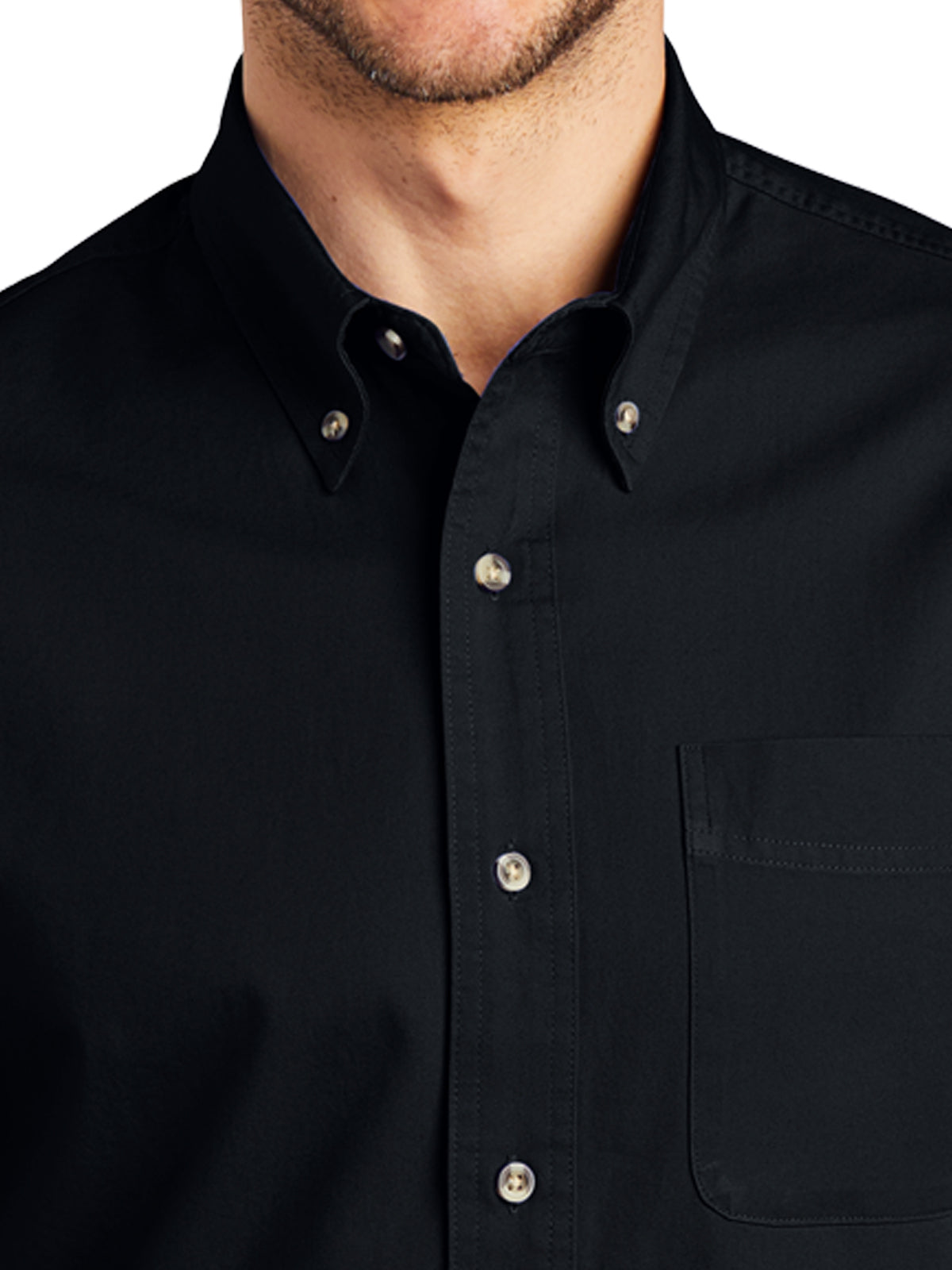 Men's Tall Long Sleeve Twill Shirt