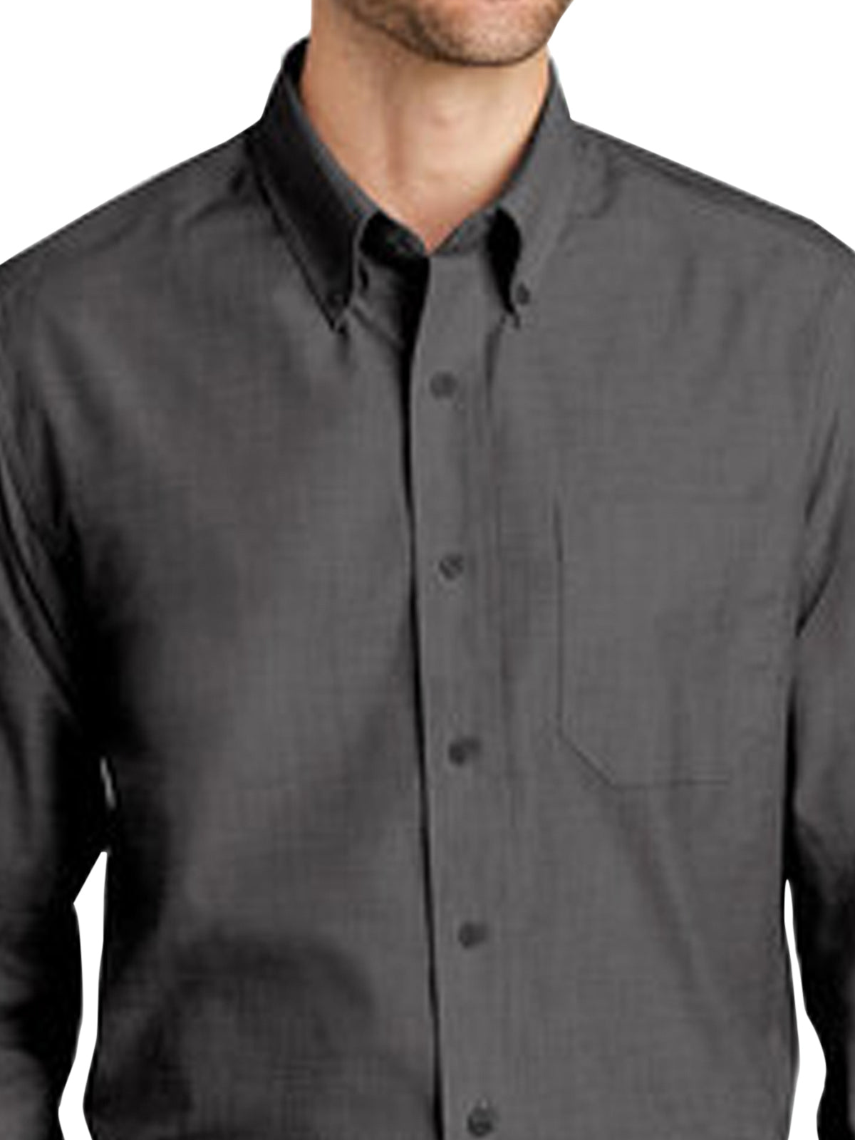 Men's Tall Crosshatch Easy Care Shirt