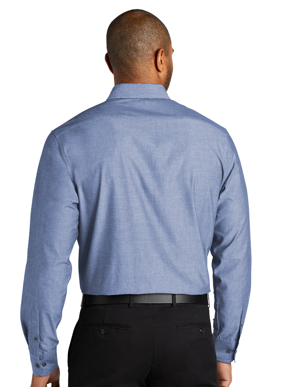 Men's Long Sleeve Chambray Shirt