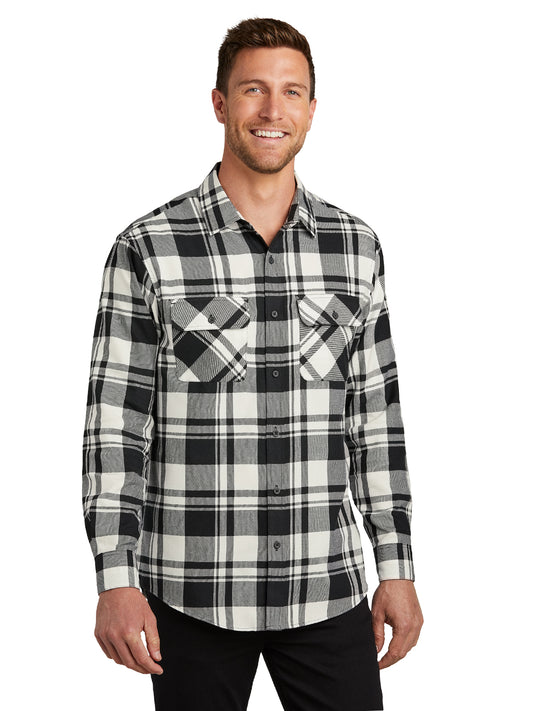 Men's Plaid Flannel Shirt