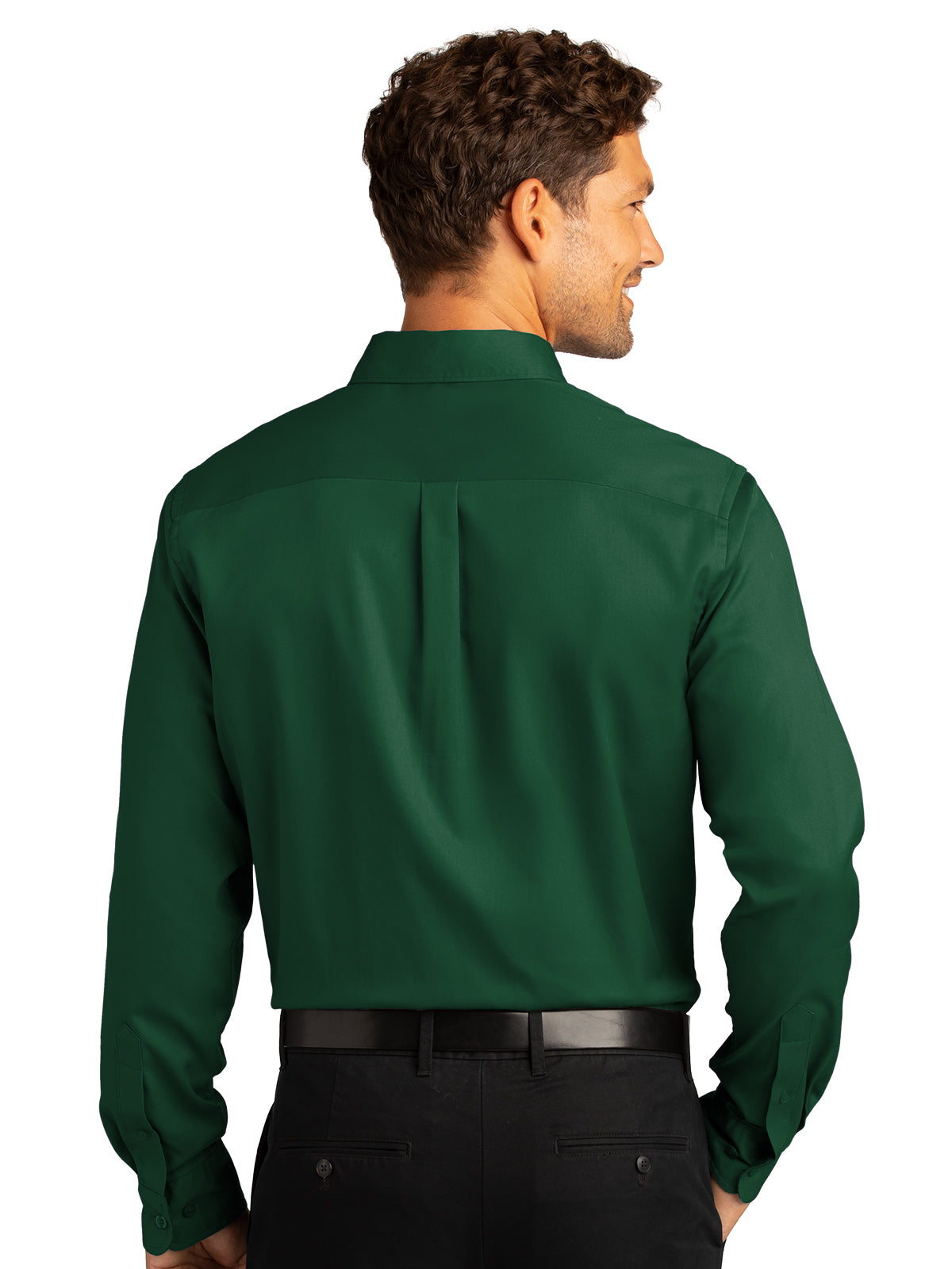 Men's Long Sleeve Button Up Performance Shirt