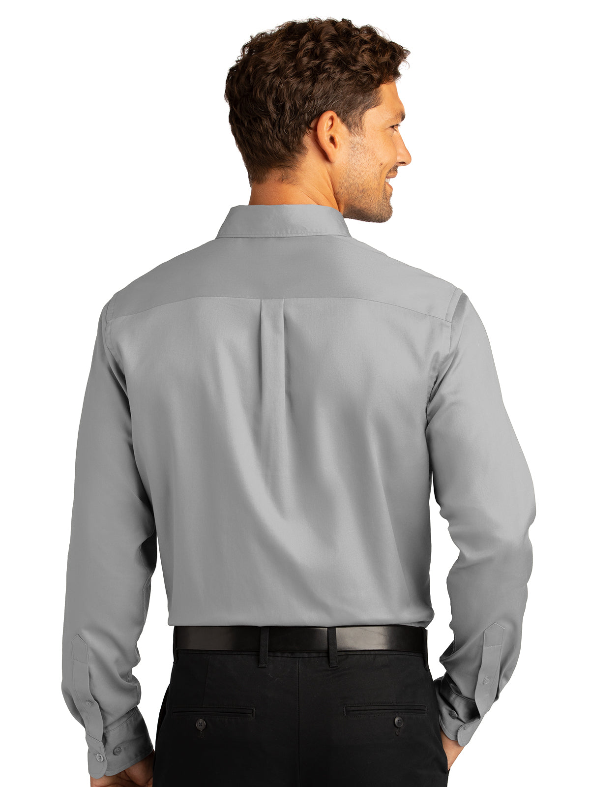 Men's Long Sleeve Button Up Performance Shirt