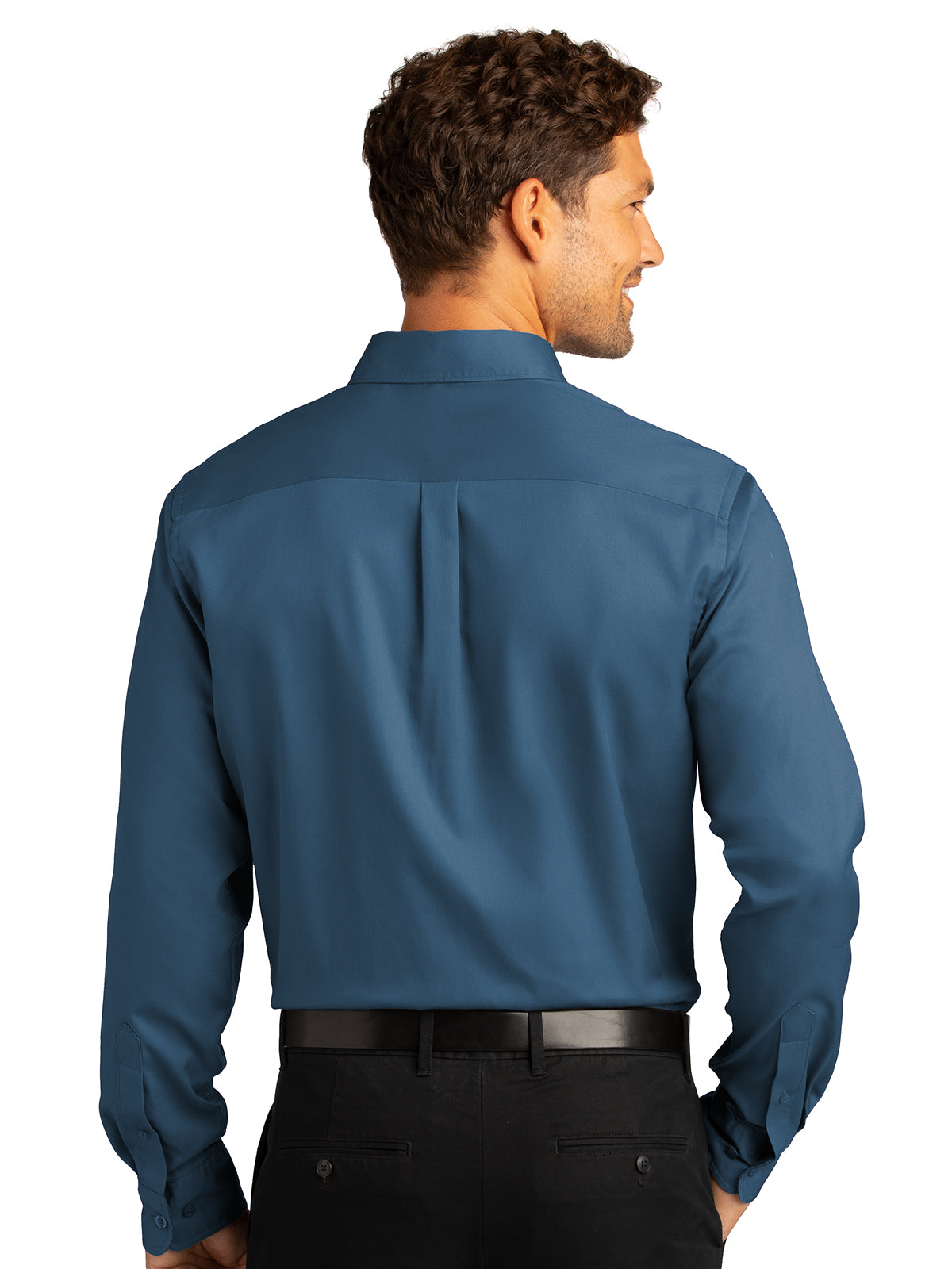 Men's Long Sleeve Button Up Performance Shirt