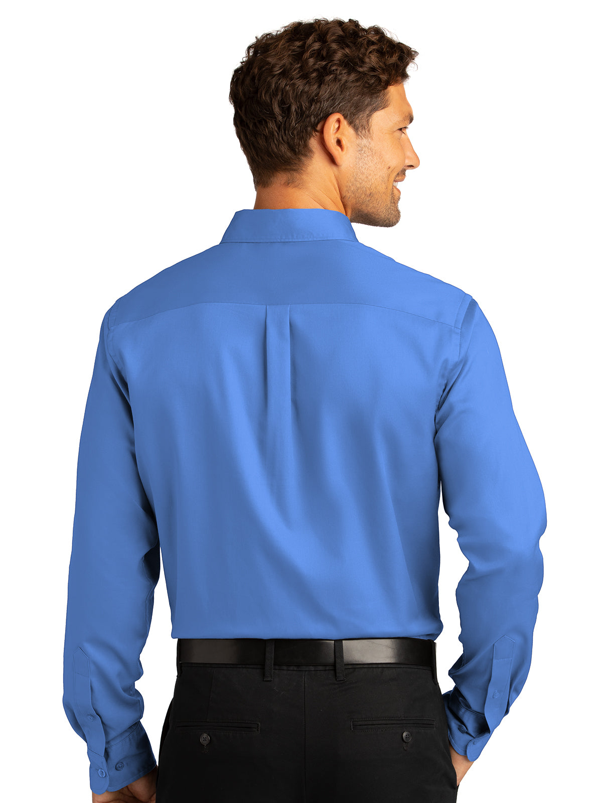 Men's Long Sleeve Button Up Performance Shirt