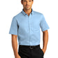 Men's Short Sleeve Button Up Shirt - W809 - Cloud Blue