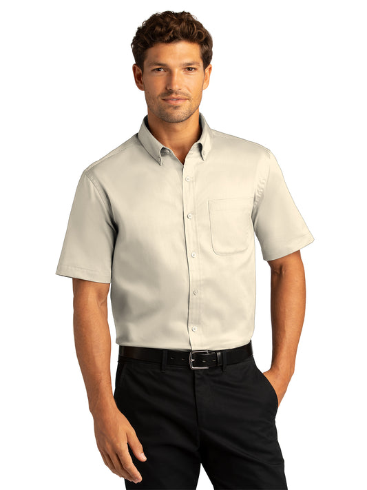 Men's Short Sleeve Button Up Shirt