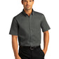 Men's Short Sleeve Button Up Shirt - W809 - Storm Grey
