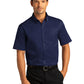 Men's Short Sleeve Button Up Shirt - W809 - True Navy