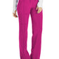 Women's 4-Pocket Low Rise Pant - 1123A - Carmine Pink