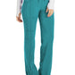 Women's 4-Pocket Low Rise Pant - 1123A - Teal Blue