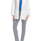 Women's Four-Pocket 32" Mid-Length Snap Front Lab Coat