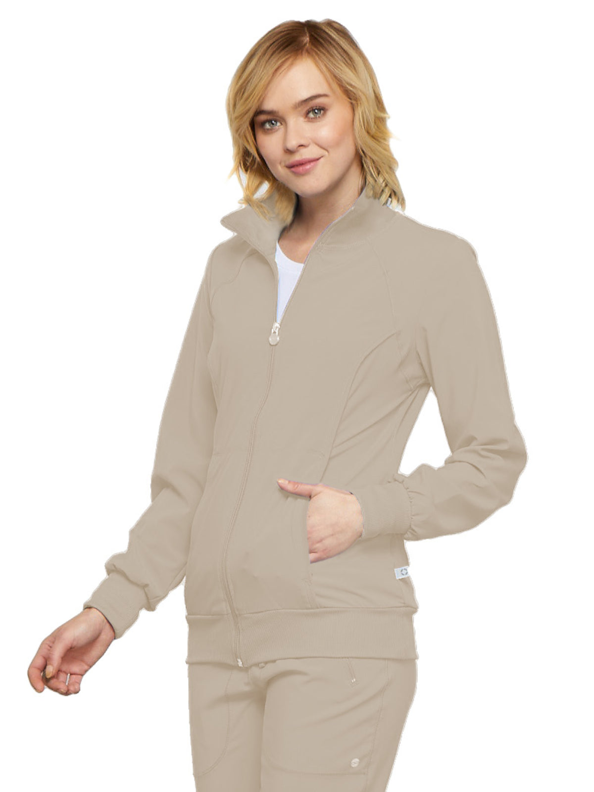 Women's 2-Pocket Contemporary Jacket - 2391A - Khaki