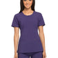 Women's 3-Pocket Round Neck Top - 2624A - Grape