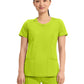 Women's 3-Pocket Round Neck Top - 2624A - Lime Time