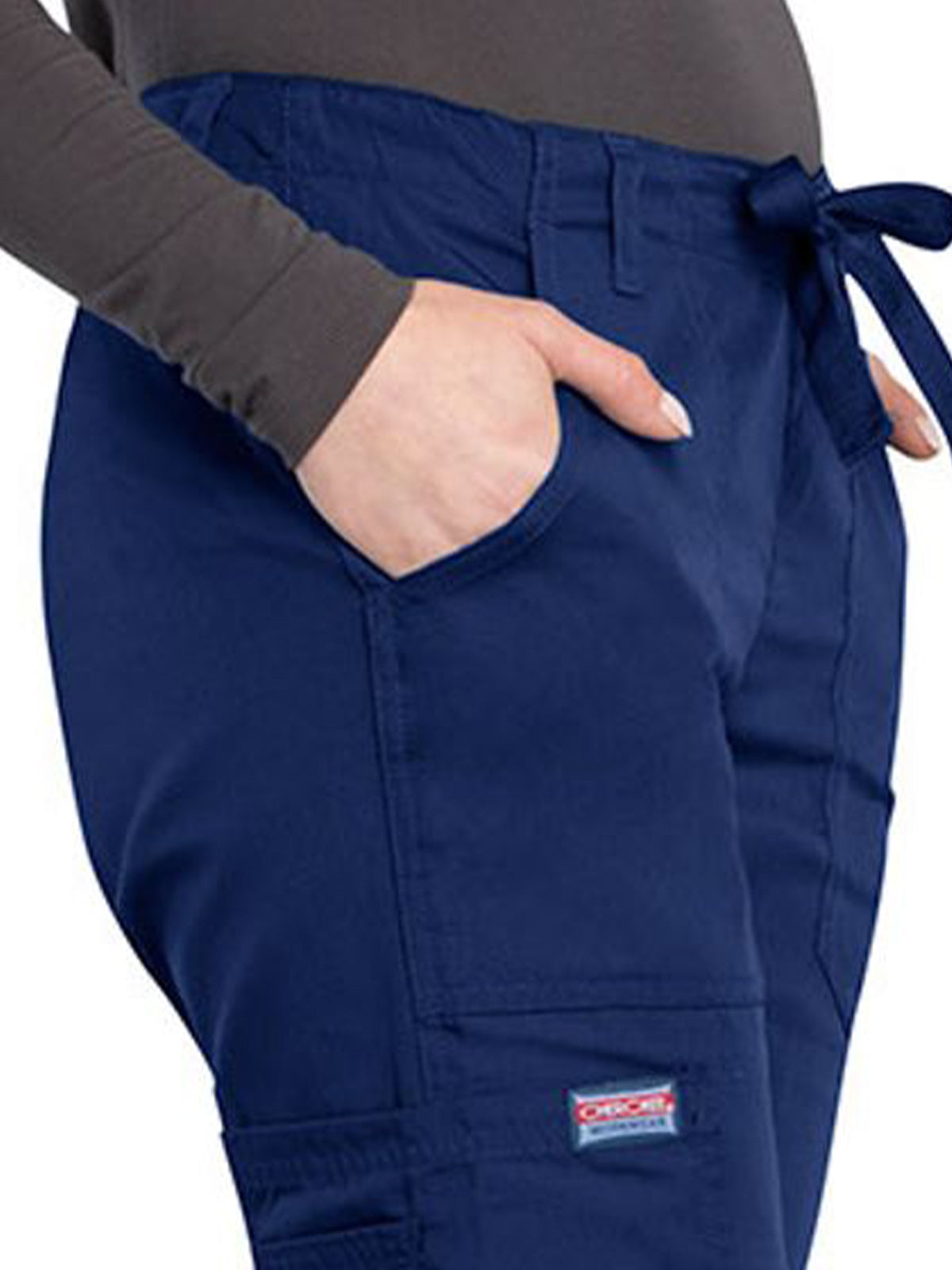 Women's 4-Pocket Drawstring Cargo Pant