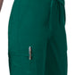 Unisex 5-Pocket Drawstring Cargo Scrub Pant