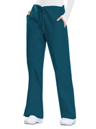 Women's 3-Pocket Natural Rise Drawstring Pant - 4101 - Caribbean Blue
