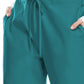 Women's Natural Rise Flare Leg Drawstring Pant