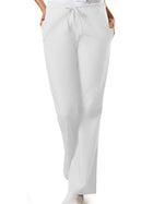 Women's 3-Pocket Natural Rise Drawstring Pant - 4101 - White
