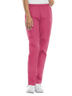 Women's 4-Pocket Natural Rise Cargo Pant - 4200 - Shocking Pink