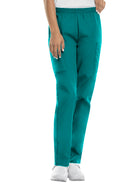 Women's 4-Pocket Natural Rise Cargo Pant - 4200 - Teal Blue