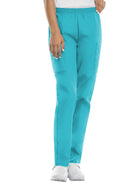 Women's 4-Pocket Natural Rise Cargo Pant - 4200 - Turquoise