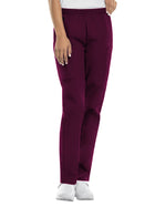 Women's 4-Pocket Natural Rise Cargo Pant - 4200 - Wine