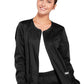 Women's 3-Pocket Zip Front Scrub Jacket