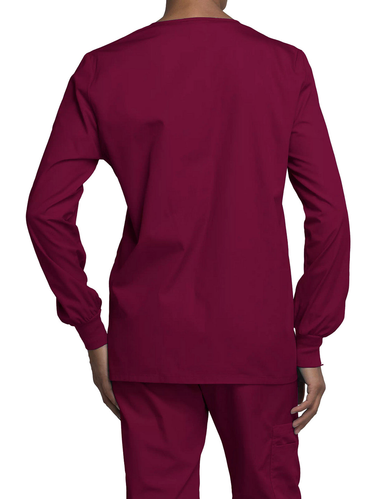 Women's Snap Front Scrub Jacket