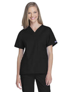 Women's 2-Pocket V-Neck Top - 4700 - Black