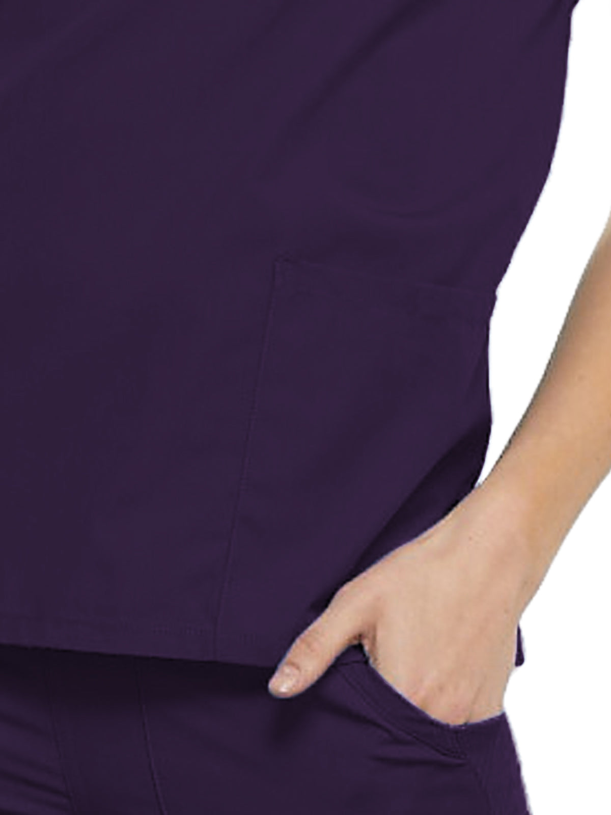 Women's 2-Pocket V-Neck Scrub Top