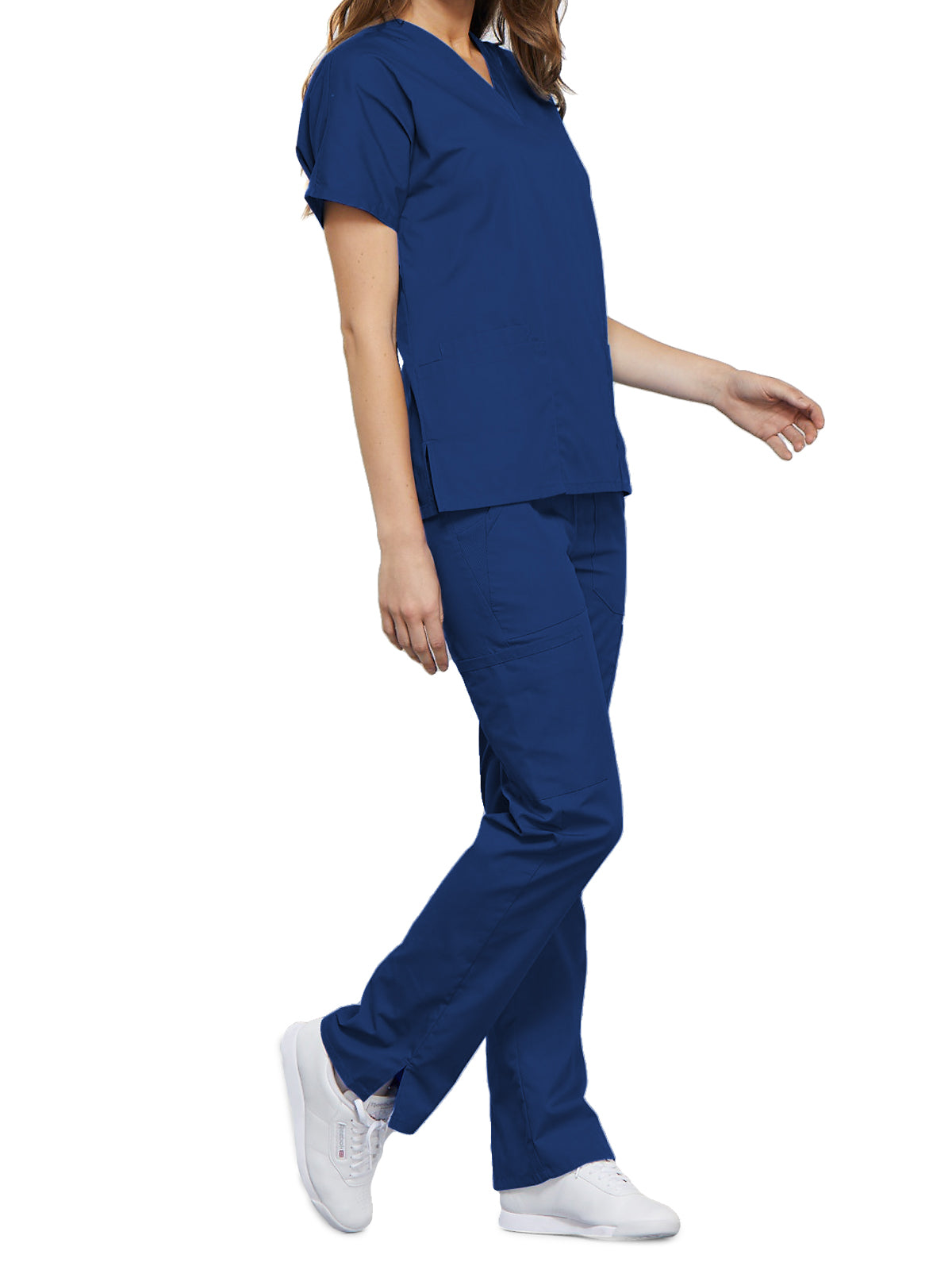 Women's 2-Pocket V-Neck Scrub Top